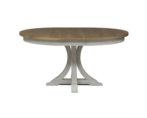 FARMHOUSE REIMAGINED PEDESTAL TABLE